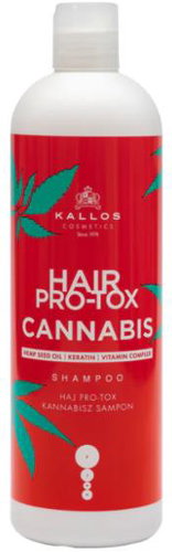 Kallos Hair Pro-Tox Cannabis Shampoo 1000 ml - Shampoo - Main image