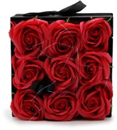 Sortland Premium Soap Rose Blossom Gift Set 9 pcs, box, red, 18 × 18 × 15 cm - Cosmetic Gift Set