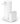 Touchless soap dispenser 414 ml + sponge holder, white steel