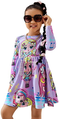 Baby - Smile High waisted dress size 104 - Girl - Dress - Main image