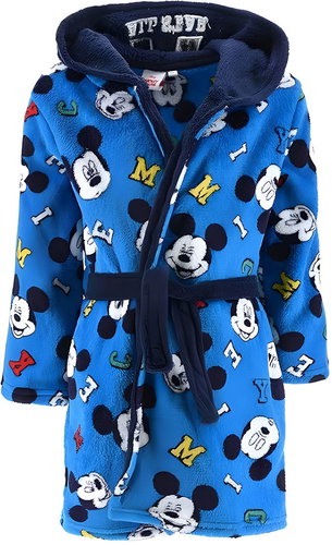 DISNEY Bathrobe blue size 98 - Mickey Mouse All Star - Bathrobe - Main image