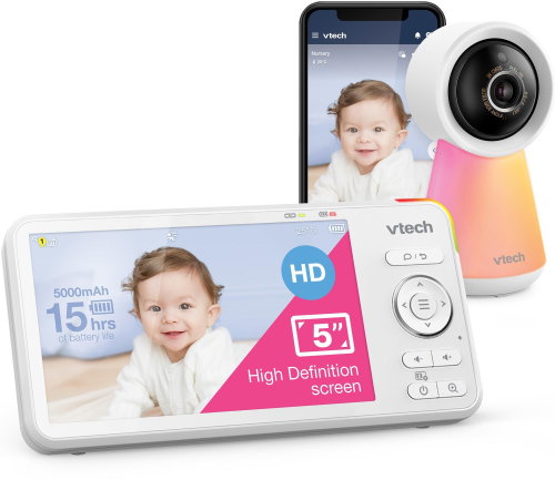 VTech RM5756HD Smart Wi-Fi Baby Video Baby Monitor - Baby Monitor - Main image