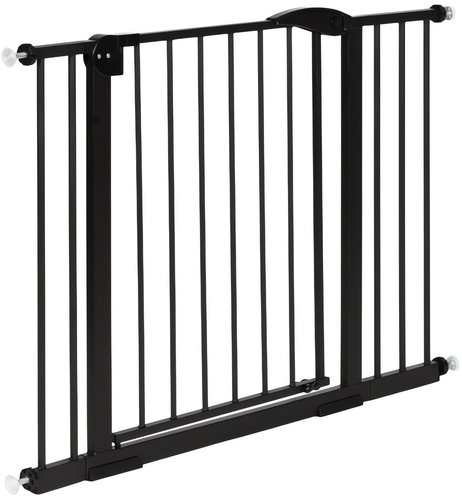 EcoToys SG-012-BC Safety barrier 74 - 105 cm, black - Child Restraint - Main image