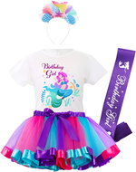 BABY SMILE Birthday set size 104 - Mermaid - Clothes Set