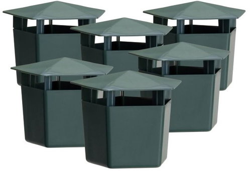 Igotrend Snail and Slug Trap 12 × 12 × 10 cm, set of 6 - Insect Killer - Main image