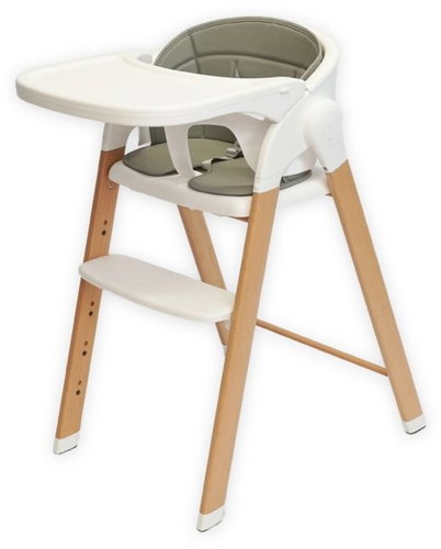 Bo Jungle Grow With Me Pure White - High Chair - Main image
