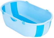 EcoToys HA-B46 Foldable travel bathtub with drain, blue - Baby Bathtub