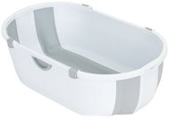 EcoToys HA-B46 Foldable travel bathtub with drain, grey - Baby Bathtub