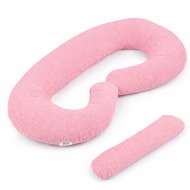 Flumi Maternity pillow type C, boucle pink - Nursing Pillow