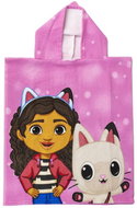 Cerda Gabby's Dollhouse: Happy - Dětská osuška/pončo - Dětská osuška