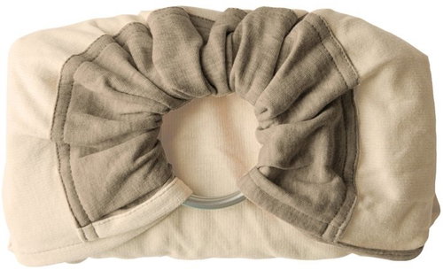 Babylonia Nosítko TRICOT - SLING Latte Macchiato - Baby carrier wrap - Main image