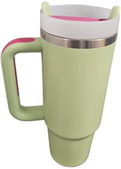 Leventi Nerezový vakuově izolovaný tumbler na kávu a studené nápoje, zelený 30 oz - Thermos