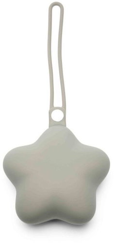 Dooky Silicone Soother Case Grey Star - Dummy Case - Main image