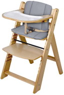 Nukido 703000 Nelo Wooden High Chair 45 × 40 × 78cm - High Chair