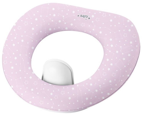 Saro Baby WC adaptér Pink - Children's toilet training seat - Main image