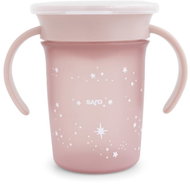 Saro Baby Tréninkový hrníček 360° Pink - Baby cup