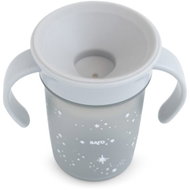 Saro Baby Tréninkový hrníček 360° Grey - Baby cup