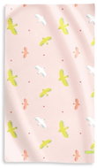 Saro Baby Mikrovláknová osuška 90 × 160 cm Tropicool Pink - Children's Bath Towel