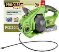 Procraft Aku čistič potrubí PCD20bb (bez baterie a nabíječky) - Drain Cleaner