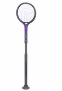 LEAN 28883 Elektrická plácačka na hmyz teleskopická, 2v1, 106 cm - Fly Swatter
