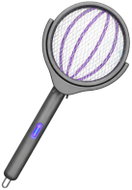 Verk 24661 Plácačka na mouchy elektrická 2v1, teleskopická, šedá - Fly Swatter
