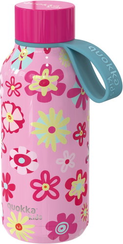 Quokka Termoláhev Solid, 330 ml, flowers - Children's Thermos - Main image