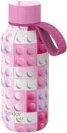 Quokka Termoláhev Solid, 330 ml, pink bricks - Children's Thermos