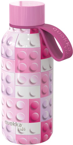 Quokka Termoláhev Solid, 330 ml, pink bricks - Children's Thermos - Main image