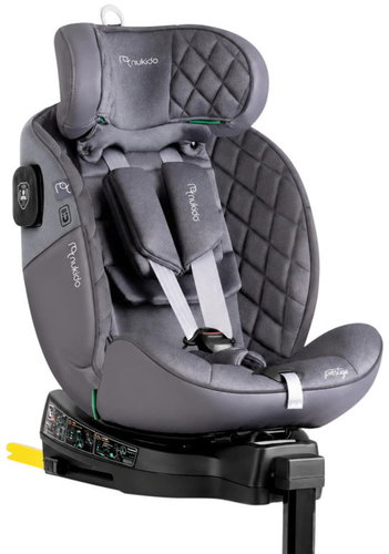 Nukido 710103 Prestige Line ISOFIX, i-Size 40–150cm, 0–36kg, Grey - Car Seat - Main image