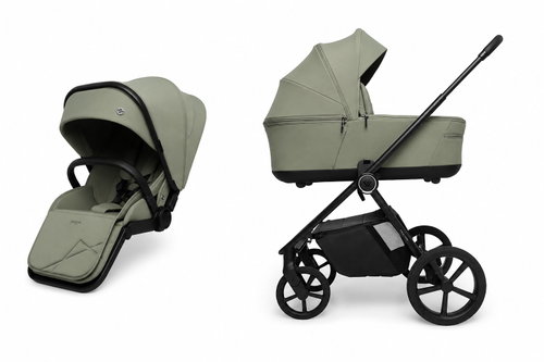 MUUVO One 2-in-1 Combination Pushchair, Olive - Baby Buggy - Main image
