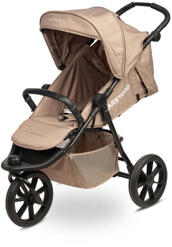Caretero Lima Deluxe Pushchair, Beige - Baby Buggy - Main image