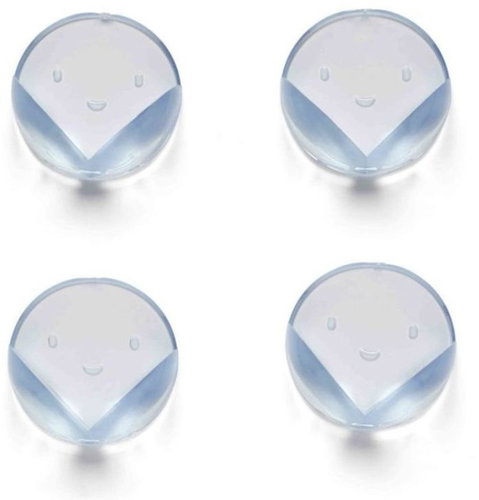 Dooky Ochrana rohů kulatá 4 ks, transparent - Child Safety Lock - Main image