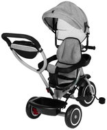 ECOTOYS WQL-066 Kočárek tříkolka s otočným sedátkem 360°, 2v1, šedý - Tricycle
