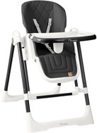 Nukido 700800 Jídelní židlička a houpátko Elite 3v1, černá - High Chair