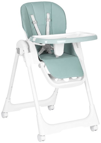 ECOTOYS HA-013 High Chair, height-adjustable, green - High Chair - Main image