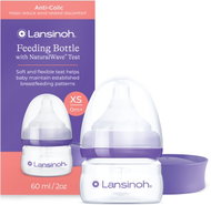 Lansinoh Kojenecká láhev 60 ml s NaturalWave TM savičkou XS - Baby Bottle