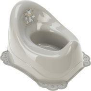 H&L Nočník BabyComfort s protiskluzem, šedý - Potty
