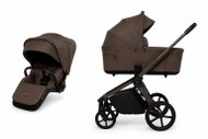 MUUVO Kočárek kombinovaný 2v1 Fold Dark Chocolate - Baby Buggy