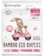 Wooden Spoon Woopies EKO pleny MEDIUM 30 ks - Nappy Set