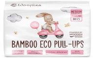Wooden Spoon Woopies EKO plenkové kalhotky Pull-ups Medium 30 ks - Nappy Set