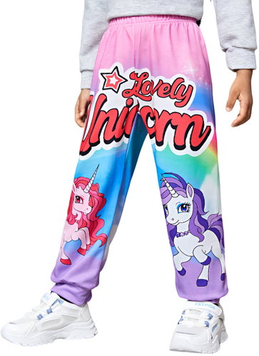 Unicorn Dívčí tepláky vel. 110 Lovely - Sweatpants - Main image