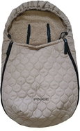 Pinkie Fusak Double Wave Taupe 0-12 měsíců - Stroller Footmuff