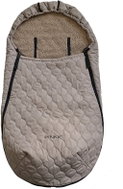 Pinkie Fusak Double Wave Taupe - Stroller Footmuff