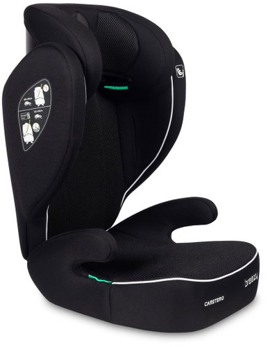 Caretero Breezy 2-in-1 Car Seat, 100–150cm, Black - Car Seat - Main image