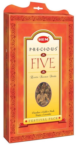 Empt Dárková sada vonných tyčinek Precious Five - 5 × 20 ks - Gift Set - Main image