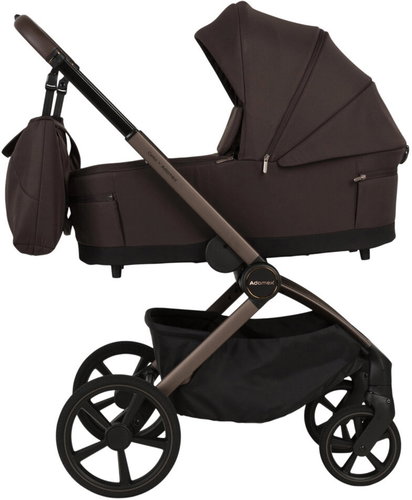 ADAMEX Como Chocolate Brown multi-functional pram - Baby Buggy - Main image