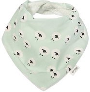 Trixie Bib Scarf - green, sheep - Bib