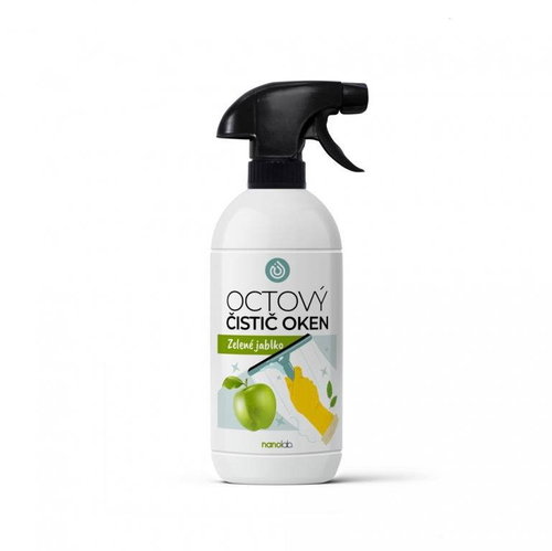 Octový čistič na skla a okna, jablko, 0,5 l  - Cleaning Agent - Main image