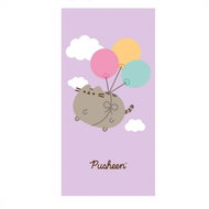 Carbotex Pusheen Cat - Flying Course 70 × 140 cm - Children's Bath Towel