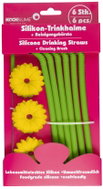 Kochblume Drinking Straw Set, 6pcs, Green - Straw
